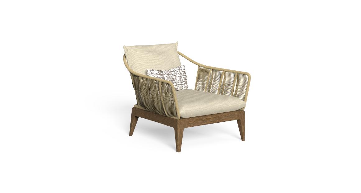 Cruise/Teak Living Armchair - Talenti